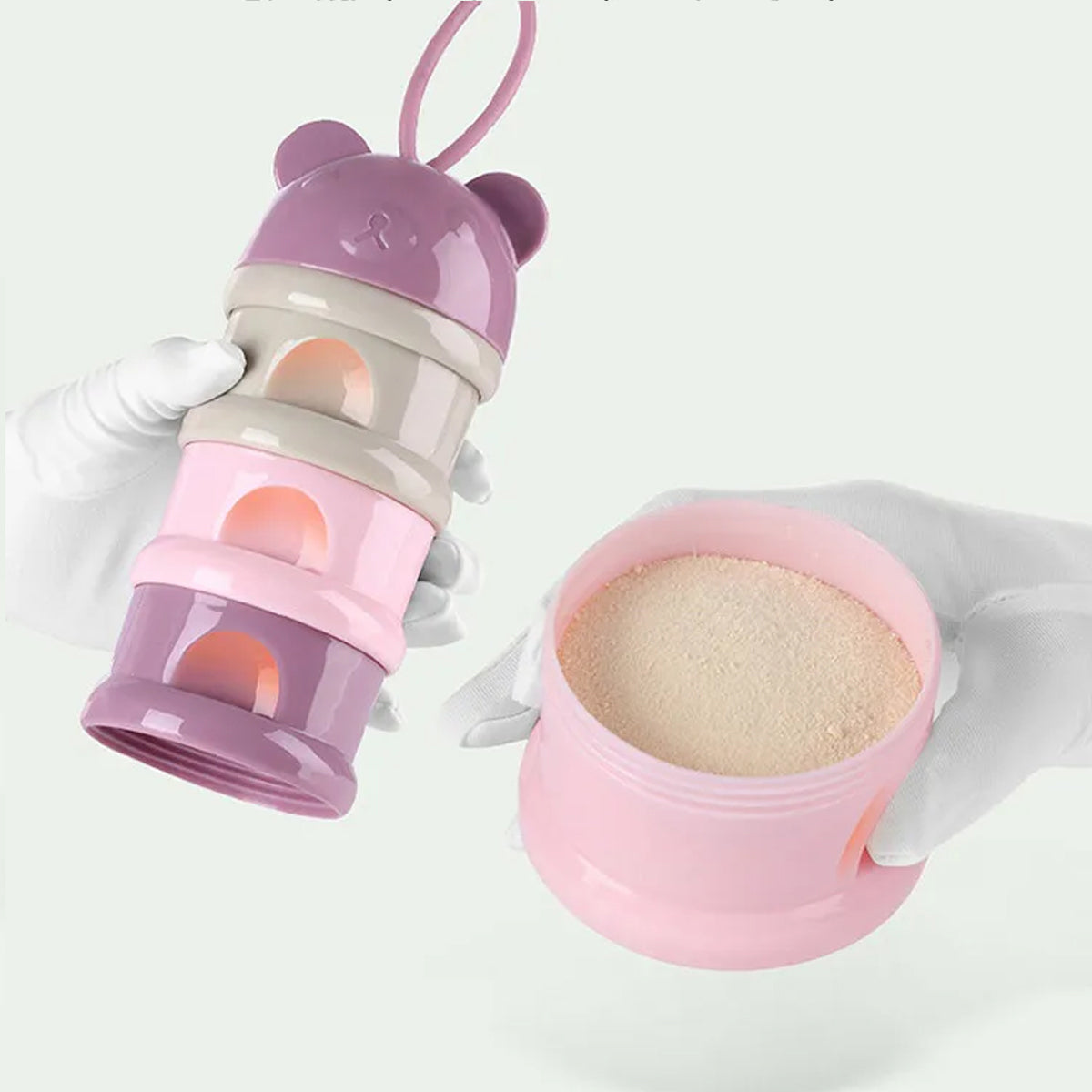 Dispensador Contenedor Porta Leche Fórmula Cereal