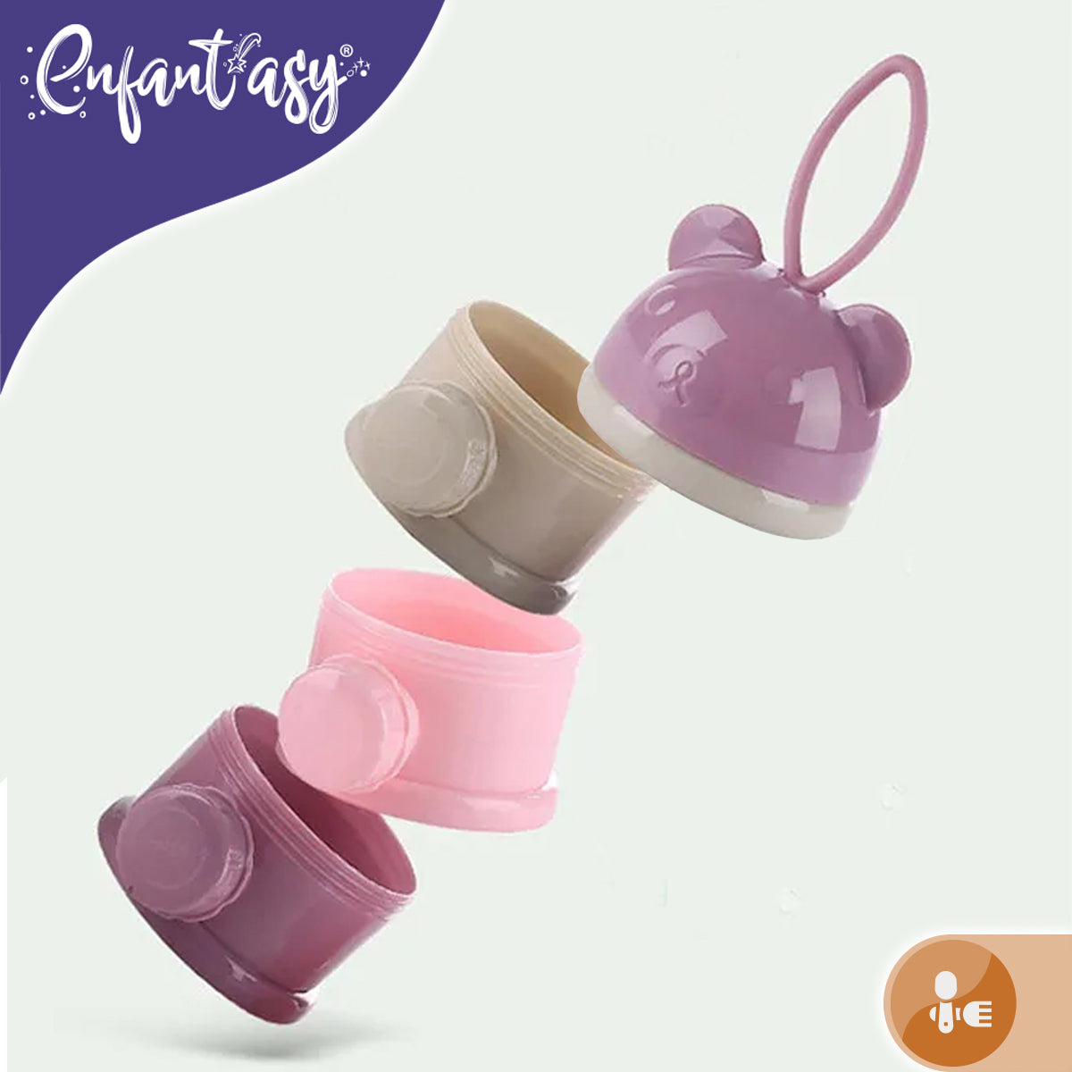 Dispensador Contenedor Porta Leche Fórmula Cereal