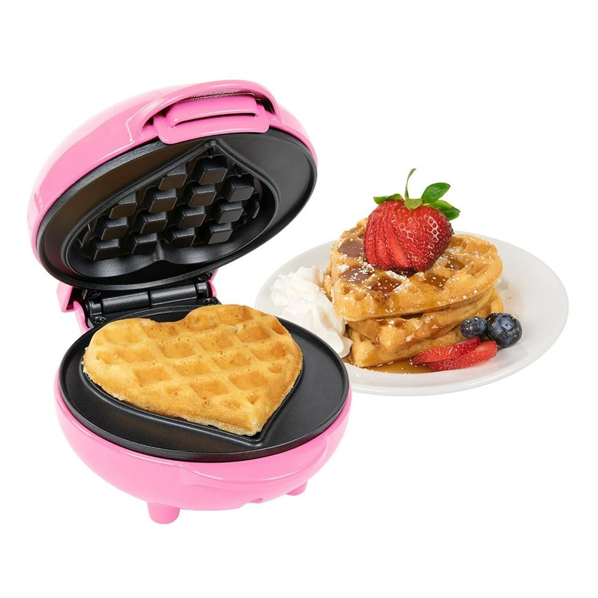 Mini Waflera de Corazón