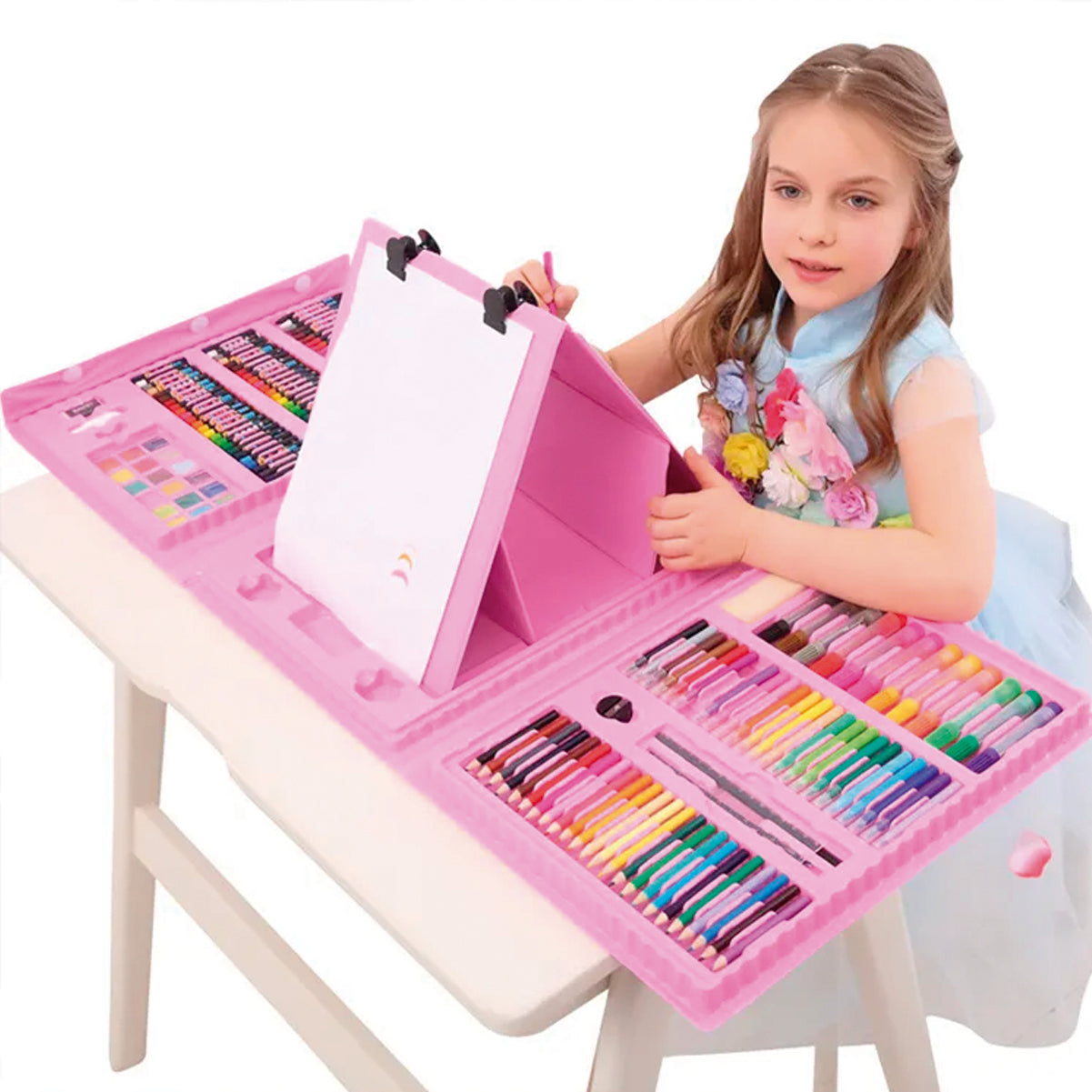 Set de arte y dibujo (208 piezas)