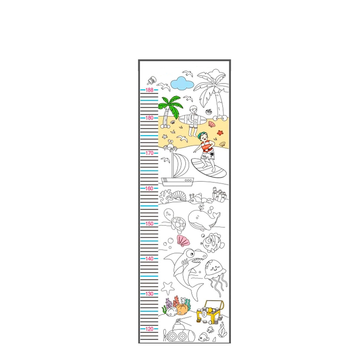 Metro Adhesivo Pared