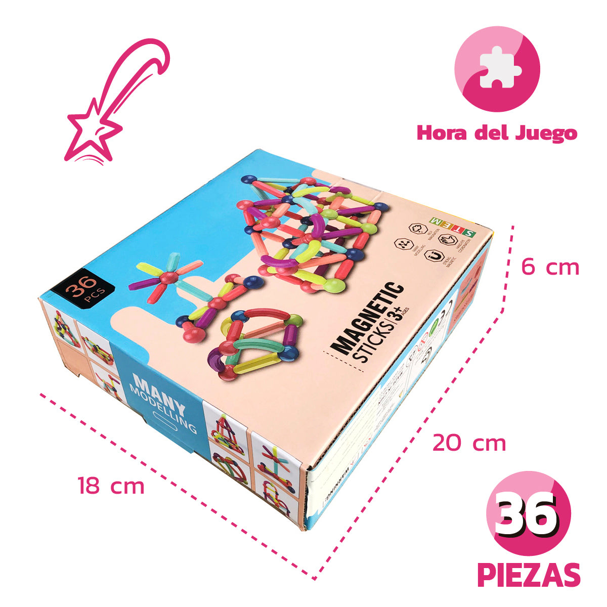 Fichas Magnéticas Sticks