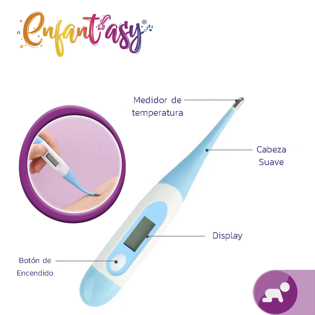 Kit Cuidado y Aseo del Bebé 8 Piezas