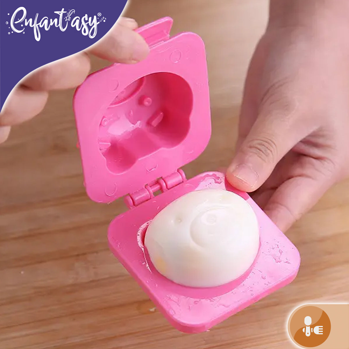 Moldes Plásticos para Huevos / Arroz Pack X 6