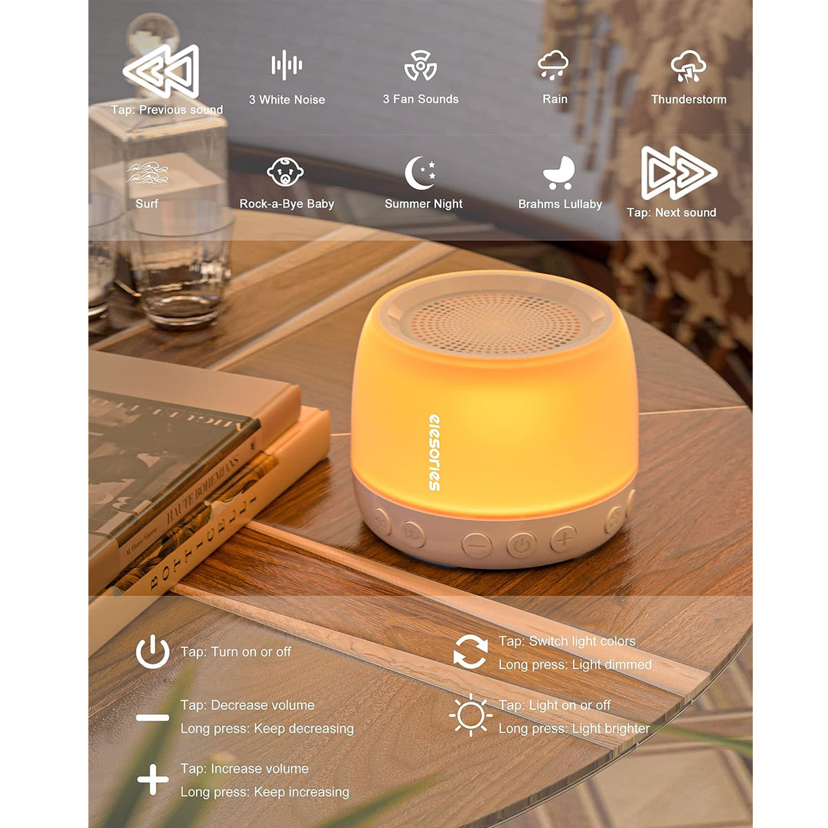 Lampara Ruido Blanco