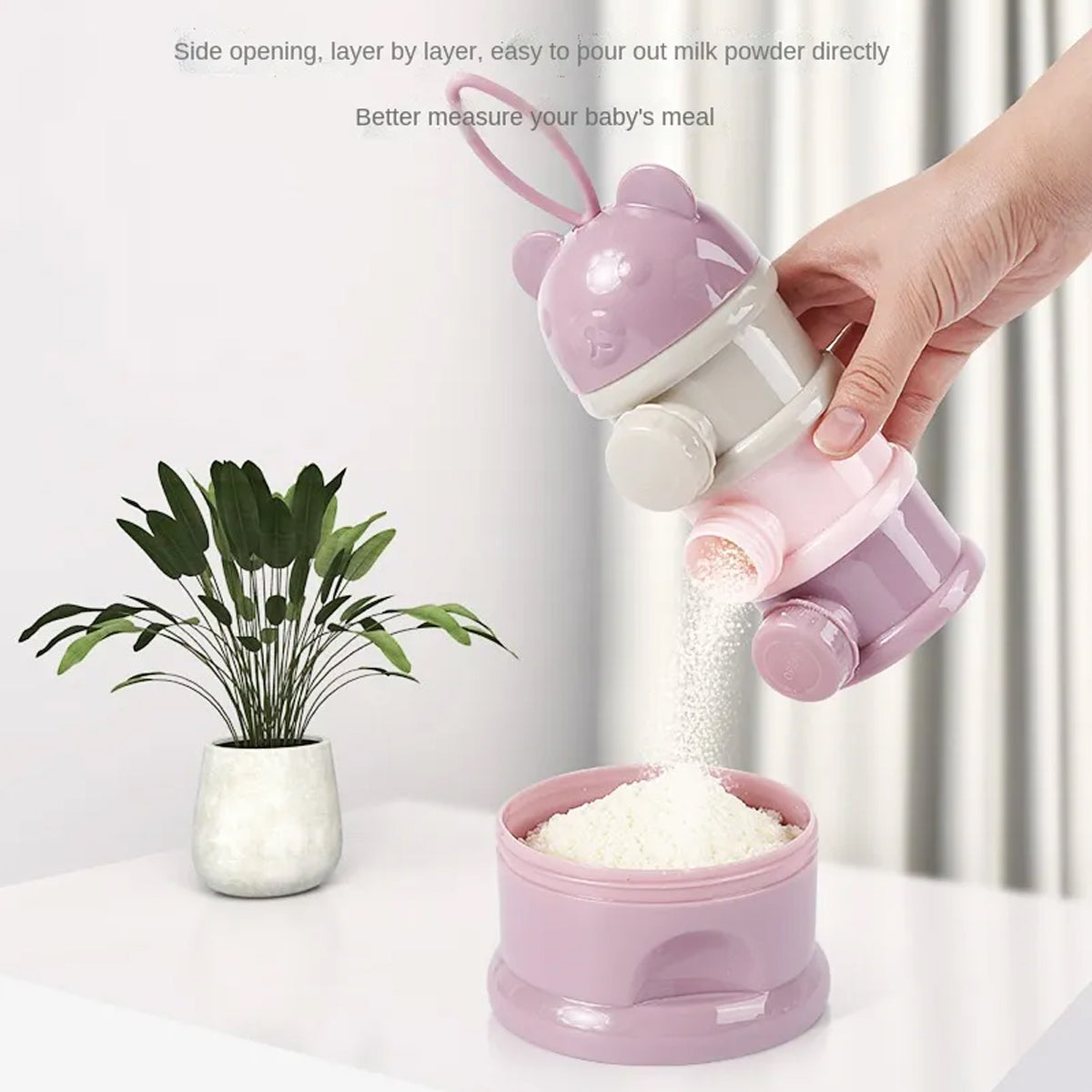 Dispensador Contenedor Porta Leche Fórmula Cereal