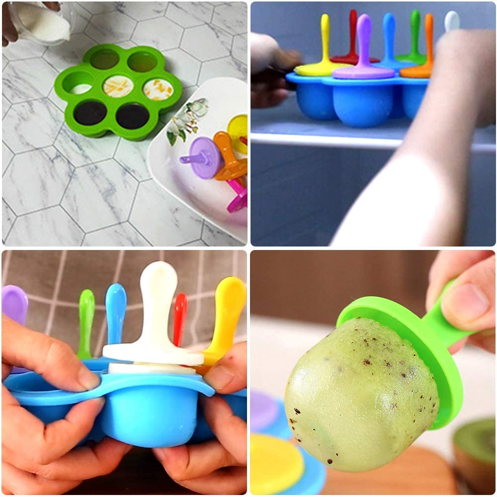 Paletas en Silicona para Bebé