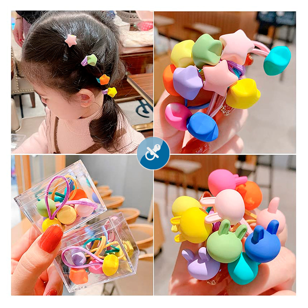 Moños Elásticos para el Cabello