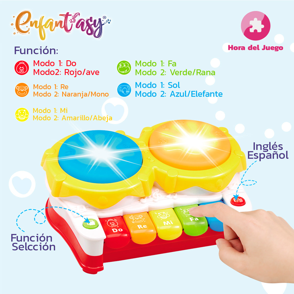 Piano Tambor Bilingue