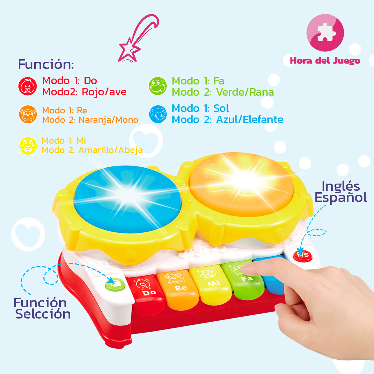 Piano Tambor Bilingue