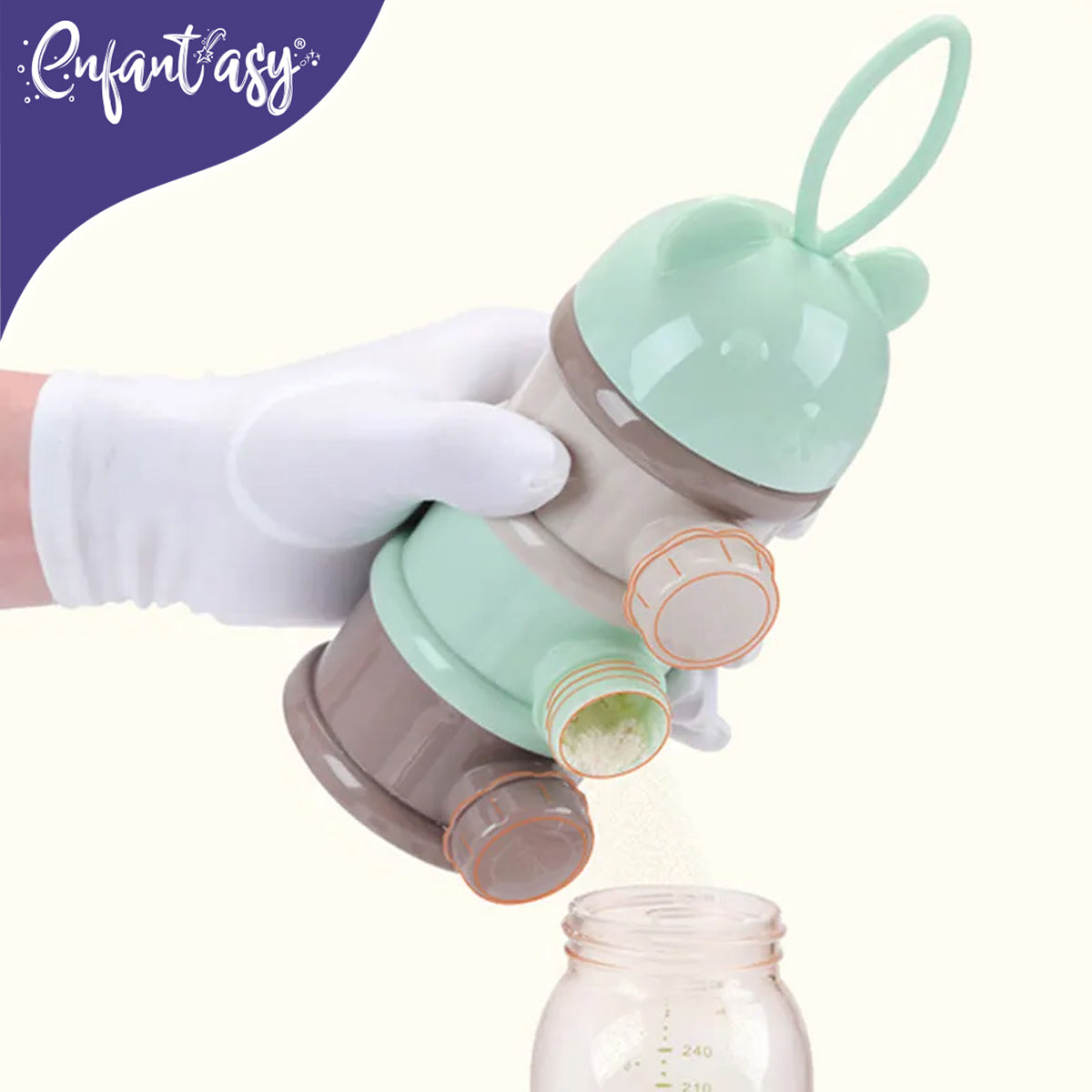 Dispensador Contenedor Porta Leche Fórmula Cereal