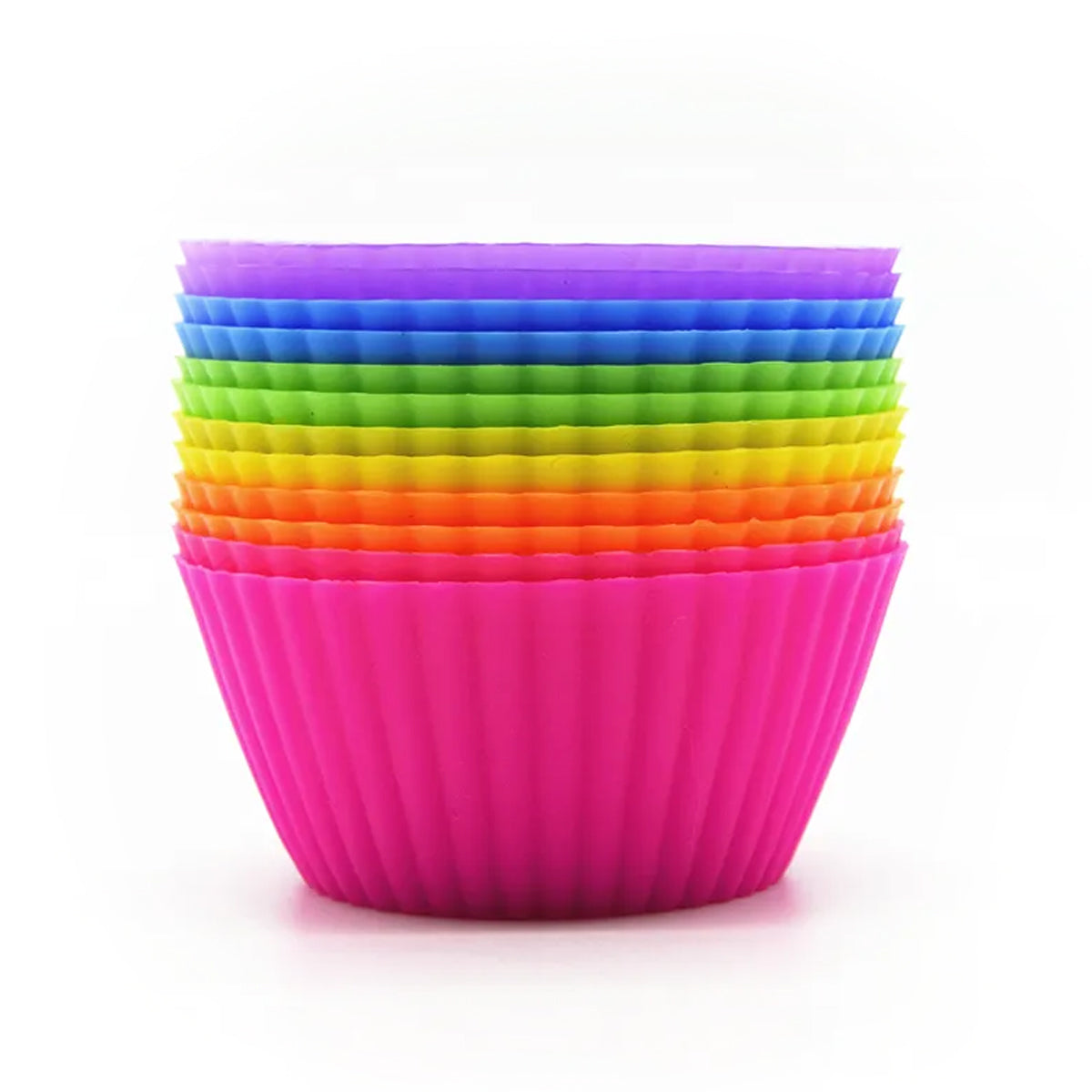 Molde Silicona Cupcakes, Muffins x6