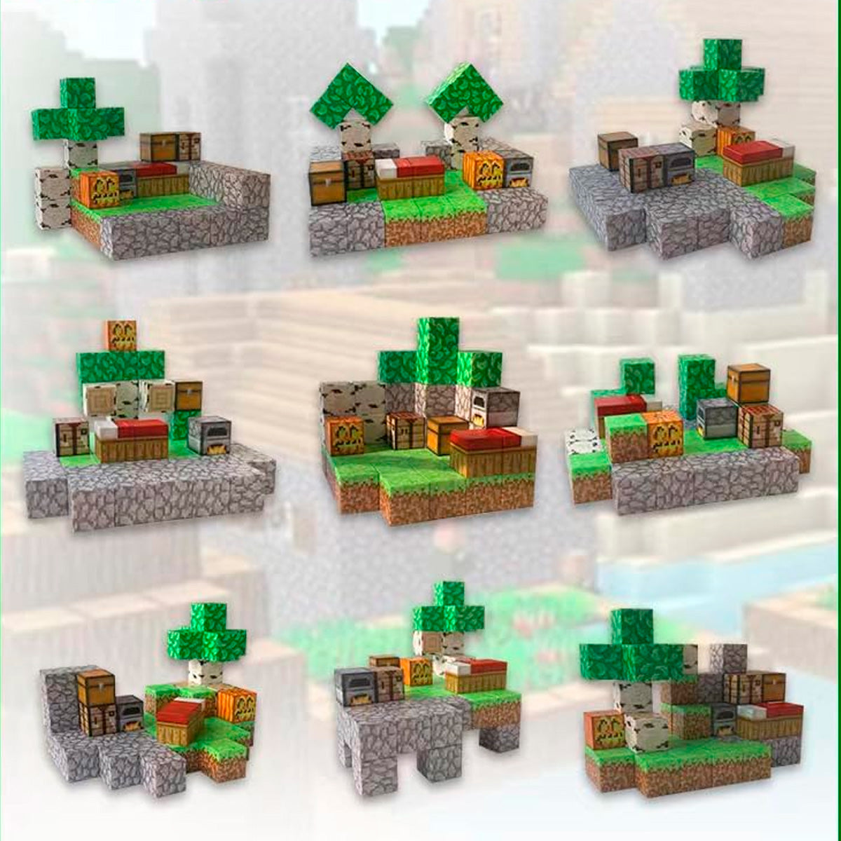 Boques Magnéticos Minecraft