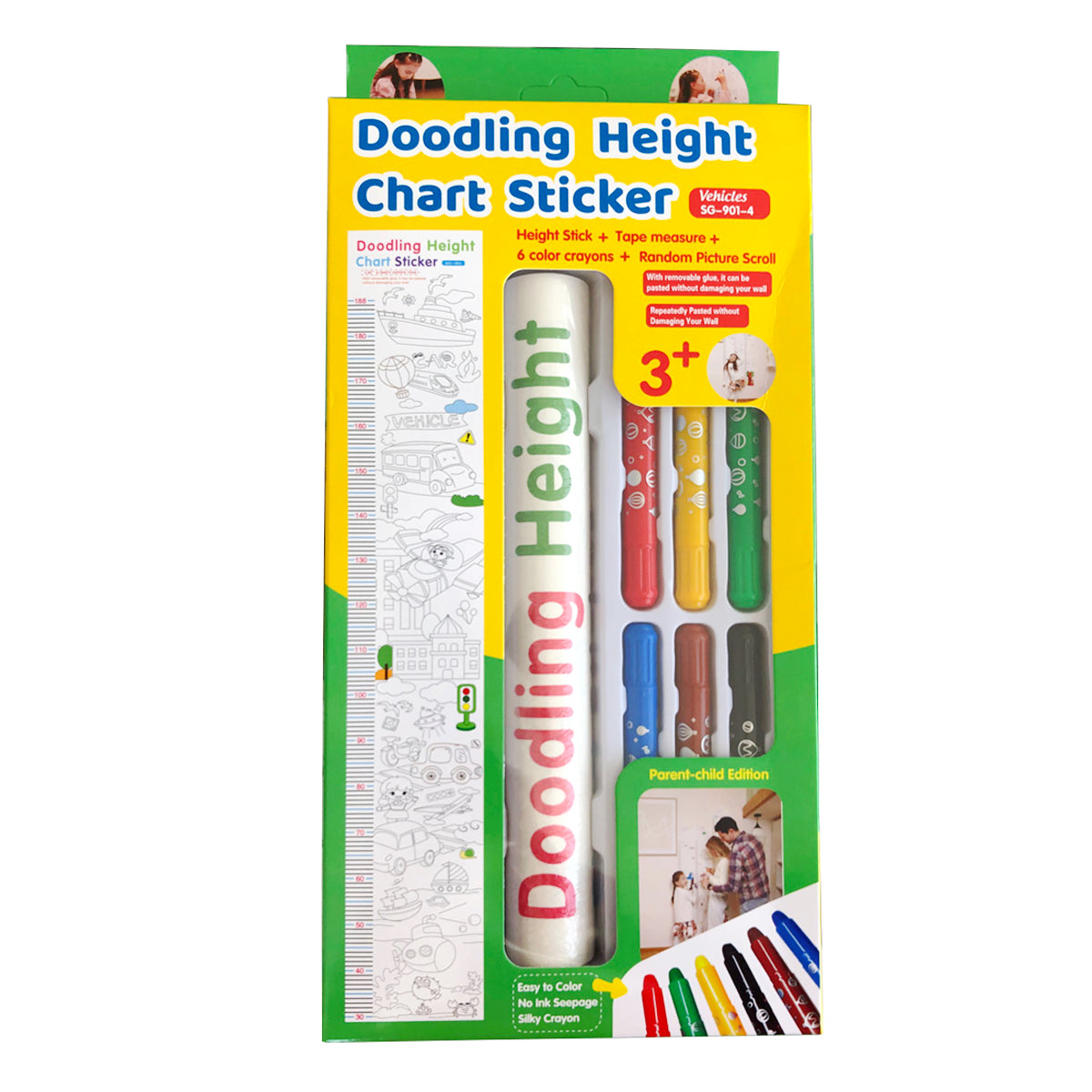 Metro Adhesivo Pared