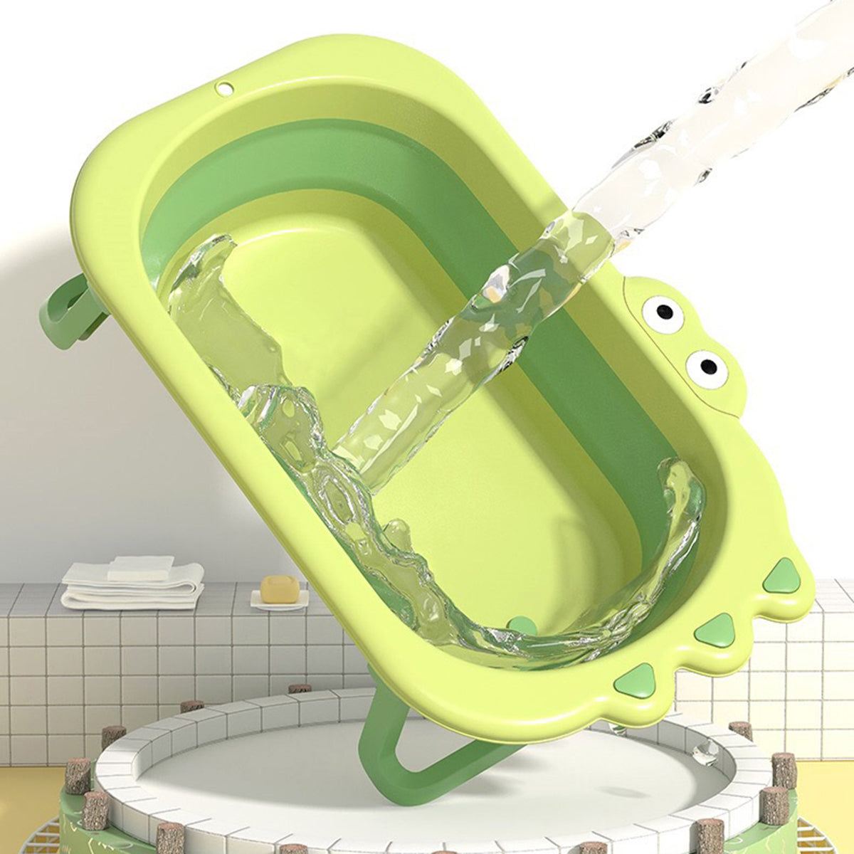 Tina Plegable con Almohada