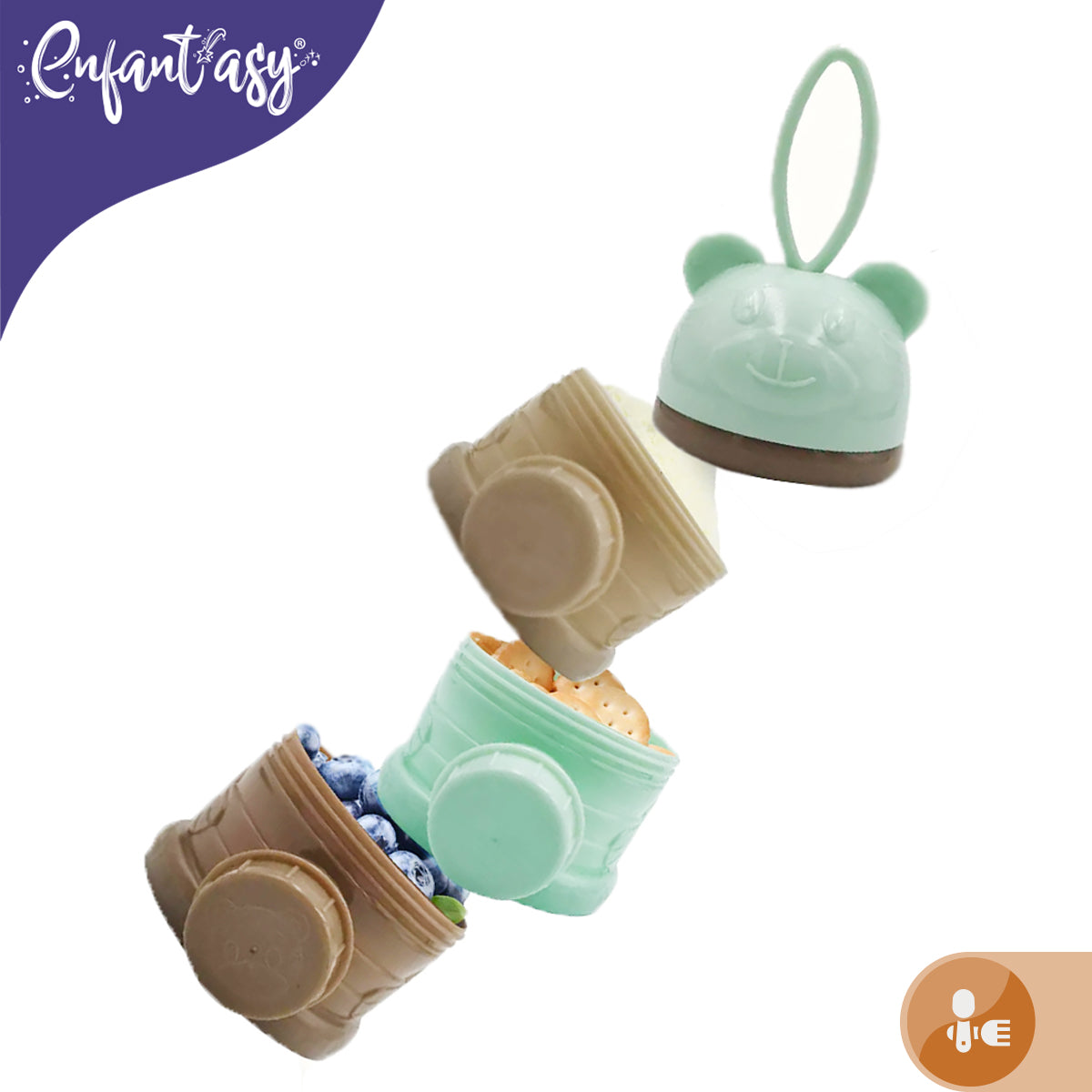 Dispensador Contenedor Porta Leche Fórmula Cereal