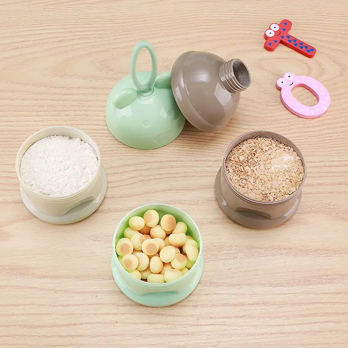 Dispensador Contenedor Porta Leche Fórmula Cereal