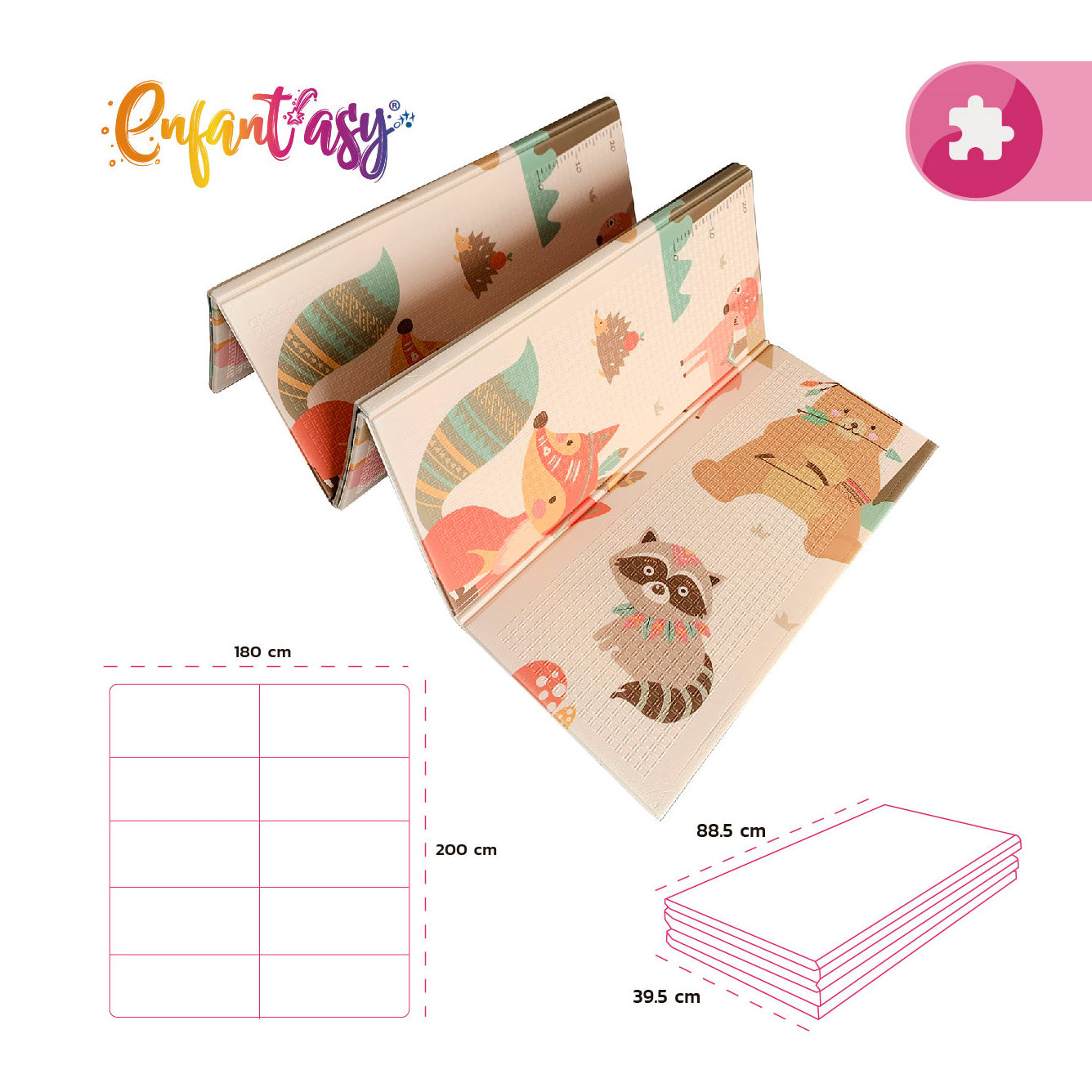 Tapete de Juego Plegable