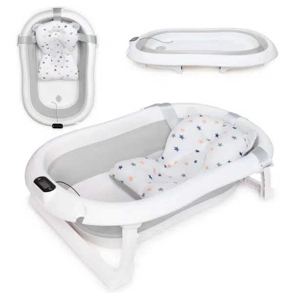 Bañera tina plegable en silicona para bebés