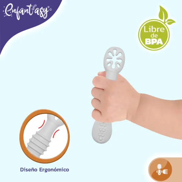 Pre Cuchara entrenadora Silicona con mordedor - Imagen 5