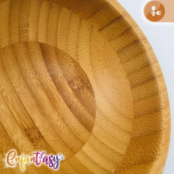 Bowl Bambú Con Chupa Y Cuchara - Imagen 9
