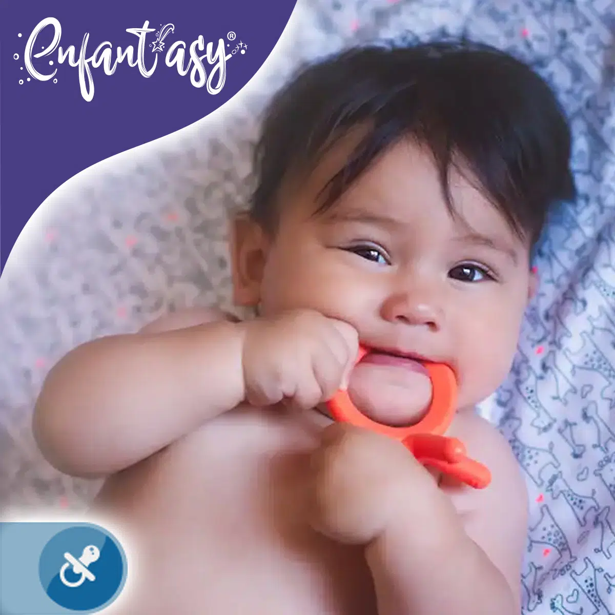 Set Mordedor Comotomo Rascaencias En Silicona Libre Bpa X2 - Imagen 6