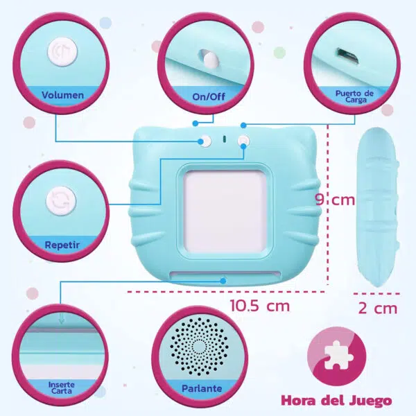 Lector Interactivo De Educación Temprana Ingles Español - Imagen 3