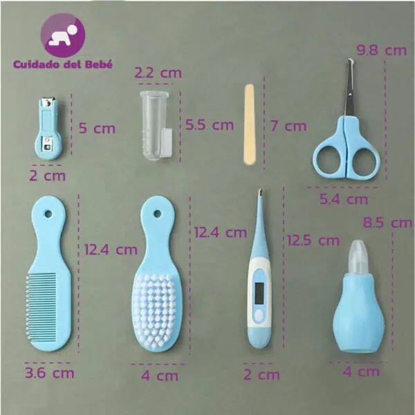 Kit Cuidado y Aseo del Bebé 8 Piezas - Imagen 8