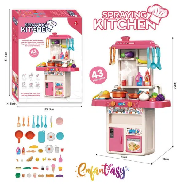 Cocina Infantil: Cocina infantil para niños y bebés, Juguete de cocina para bebés y niños pequeños