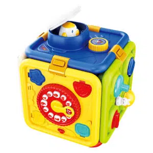 Cubo Didáctico Bebé: Cubo didáctico para bebés y niños, Juguete educativo para bebés y niños