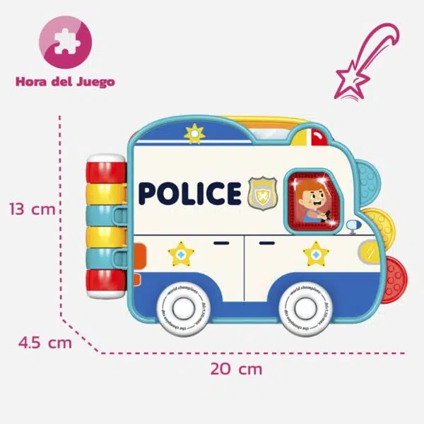 Libro Musical Infantil: Libro musical para bebés y niños pequeños, Libro educativo musical para niños y bebés