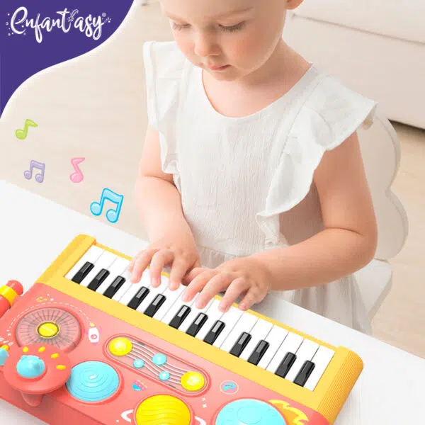 Órgano Electrónico para Niños: Órgano electrónico para bebés y niños pequeños, Instrumento musical electrónico para niños y bebés