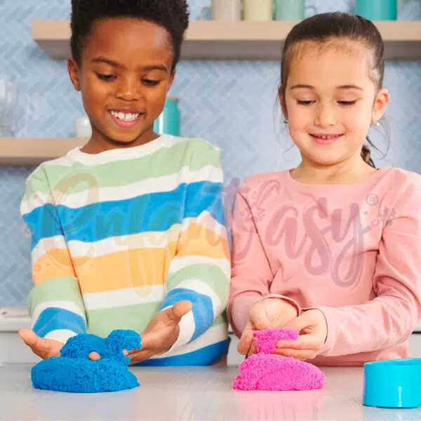Arena cinética moldeable para niños, divertida y creativa