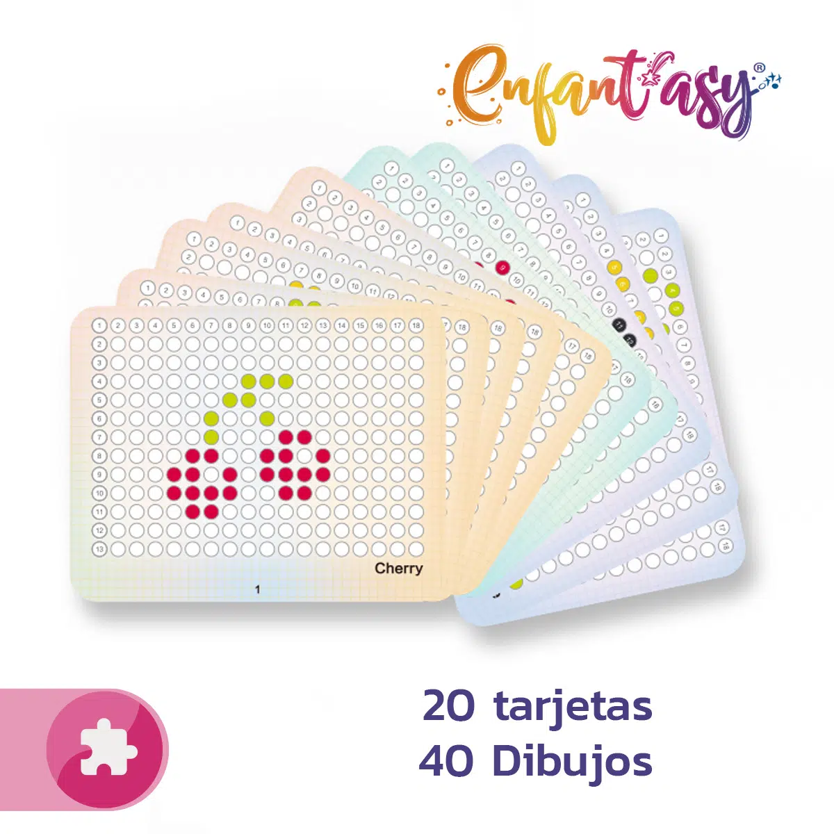 Tablero de Dibujo Pizarra Mágica,colores, juego, niños, Enfantasy