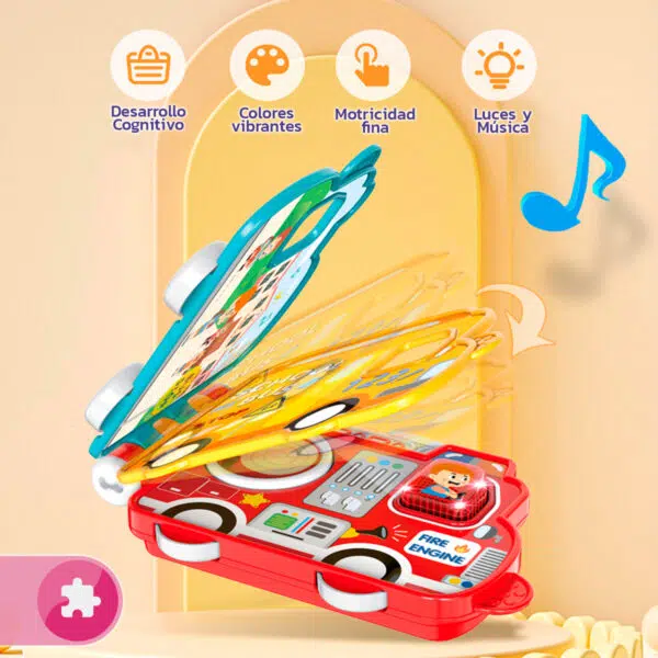 Libro Musical Infantil: Libro musical para bebés y niños pequeños, Libro educativo musical para niños y bebés
