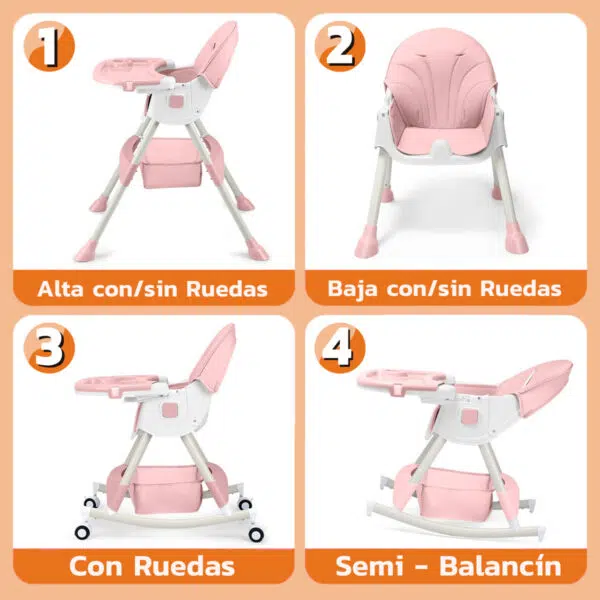 Silla comedor 4 en 1 - Imagen 6