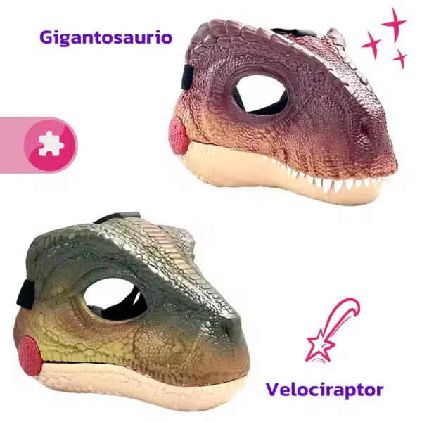 Combo Mascara Dinosaurio + Garras - Imagen 11