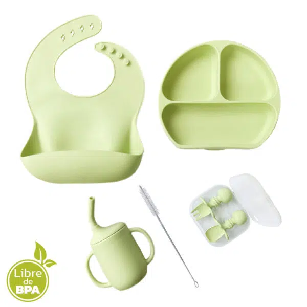 promo Vajilla Silicona Alimentación Complementaria - Imagen 3