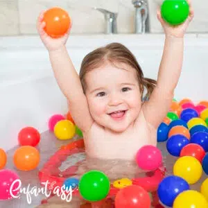pelotas de plastico para niños