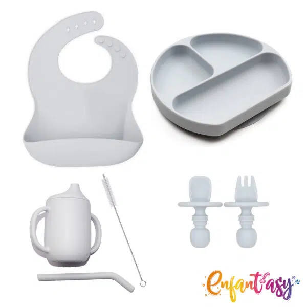 promo Vajilla Silicona Alimentación Complementaria - Imagen 2