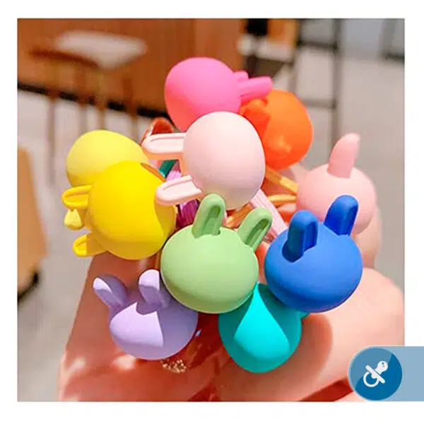 MOÑOS ELASTICOS PARA CABELLO - Imagen 2