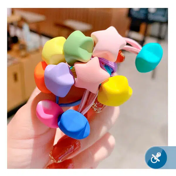 MOÑOS ELASTICOS PARA CABELLO - Imagen 6