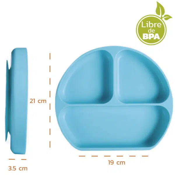 promo Vajilla Silicona Alimentación Complementaria - Imagen 6