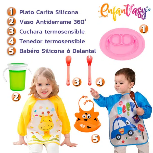 Kit alimentación complementaria (x5)