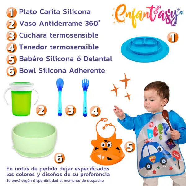 Kit alimentación complementaria (x6) - Imagen 5
