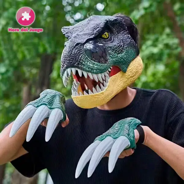 Combo Mascara Dinosaurio + Garras - Imagen 4