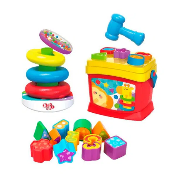 Encajable aplilable para bebés y niños, Mesa martillo electrónica educativa para niños y bebés