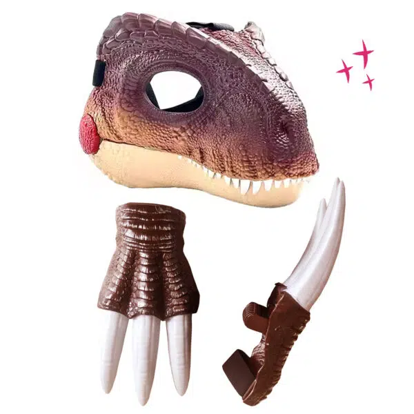 Combo Mascara Dinosaurio + Garras - Imagen 5