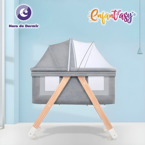 Cuna Plegable en Madera