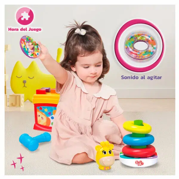 Encajable aplilable para bebés y niños, Mesa martillo electrónica educativa para niños y bebés